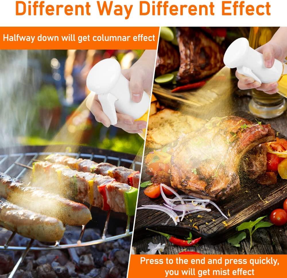 Bình xịt dầu và giấm, bình xịt dầu 2 chiếc, bình xịt dầu giấm, bình xịt dầu cho nhà bếp/nấu ăn/BBQ