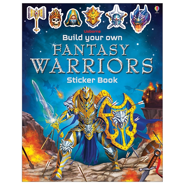 Build Your Own Fantasy Warriors Sticker Book