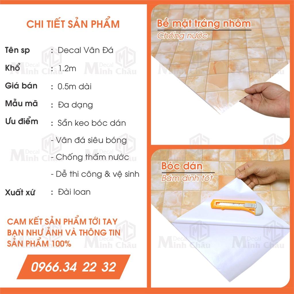 Giấy dán tường vân đá, decal giả đá dùng dán bàn bếp, tủ bếp đẹp nhiều mẫu chống nước, dầu mỡ rẻ đẹp