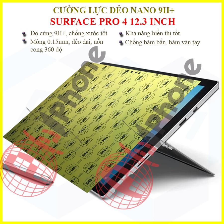 Dán cường lực dẻo nano  dành cho Surface Pro 4 12.3inch