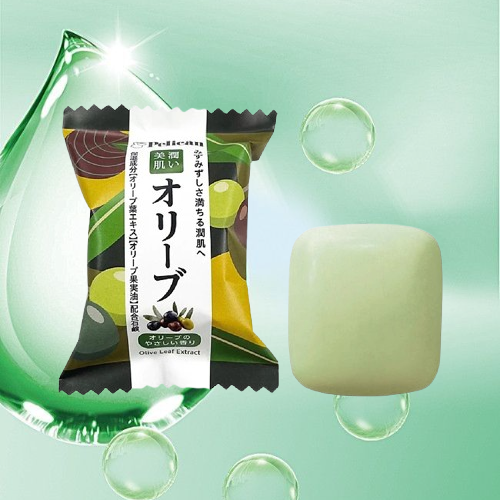 Xà Phòng Cấp Ẩm Và Dưỡng Mịn Da Olive Pelican Family Soap Olive 80 G