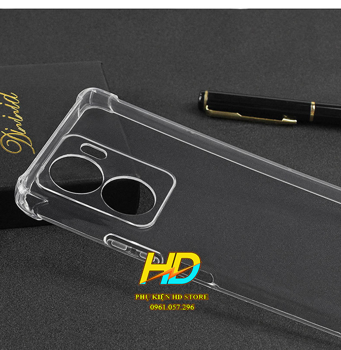 Dẻo Trong Suốt Chống Sốc Cho VIVO Y16 - 4G Silicon Chống Sốc 4 Góc, Khoét Lỗ Bảo Vệ Camera