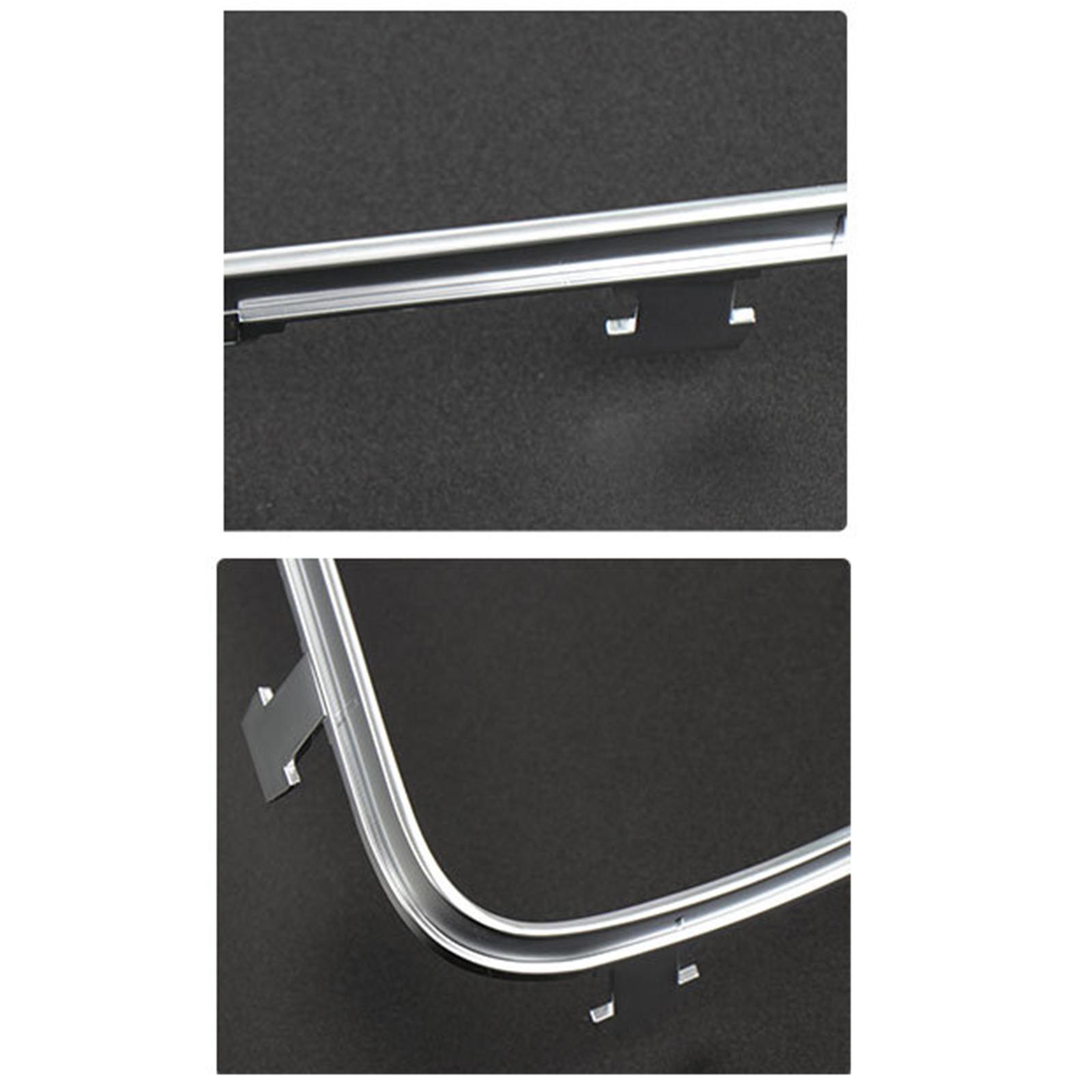 Console Cup Holder Strip Trim Frame Ashtray Trim Ring Stickers Fits for Mercedes C Class W205 GLC Class W205 2015-20 Moulding Trim Plating