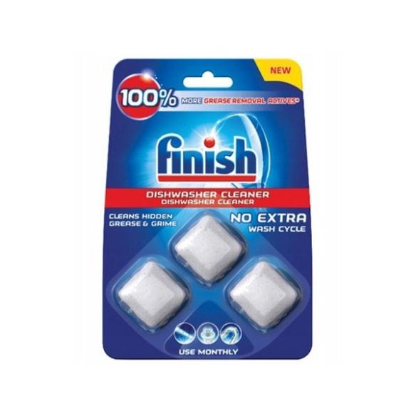 Vỉ 3 viên vệ sinh máy rửa chén bát Finish Chính hãng - viên tẩy rửa vệ sinh máy rửa chén bát giá rẻ