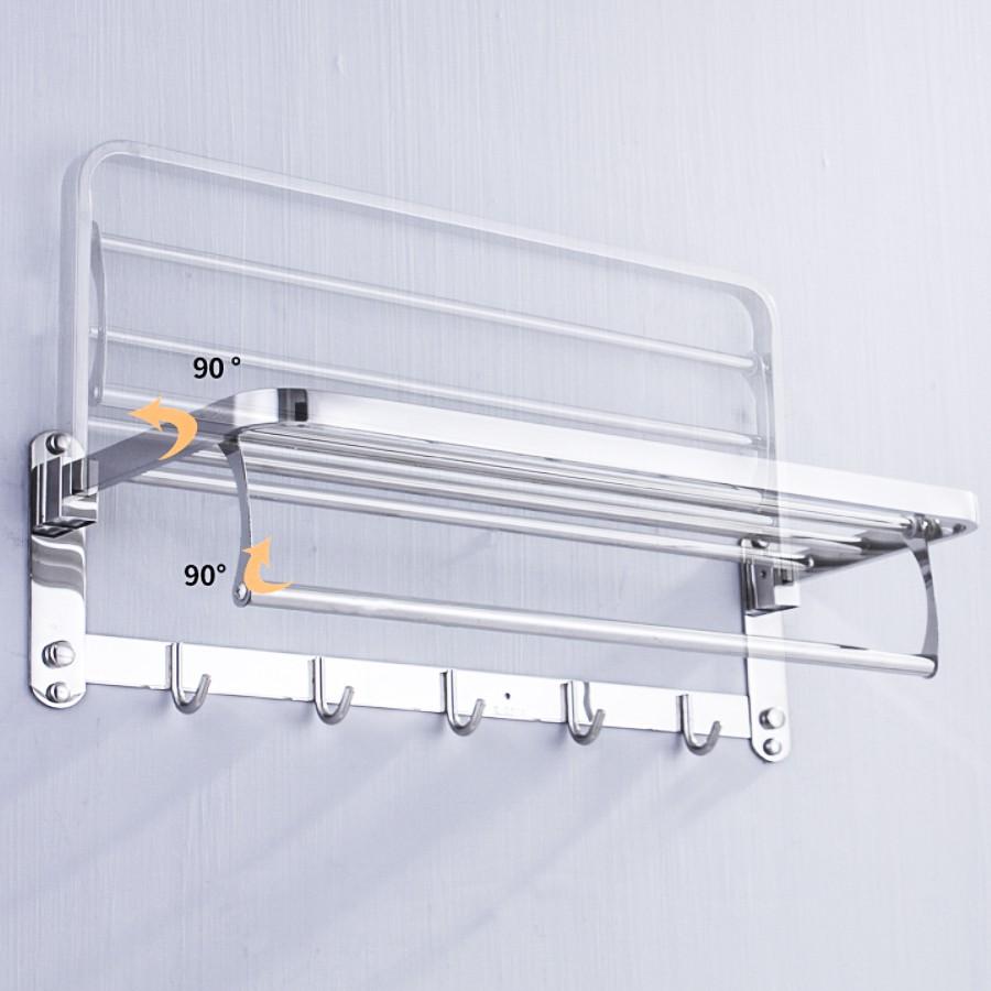 Giá treo khăn nhà tắm inox 304