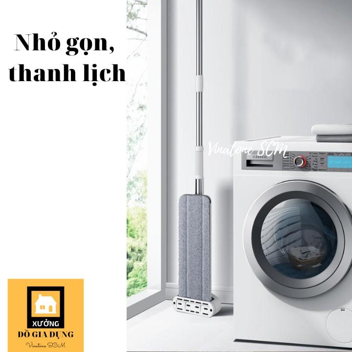 Cây lau nhà tự vắt đầu xoay 360* tiện lợi vệ sinh nhà cửa