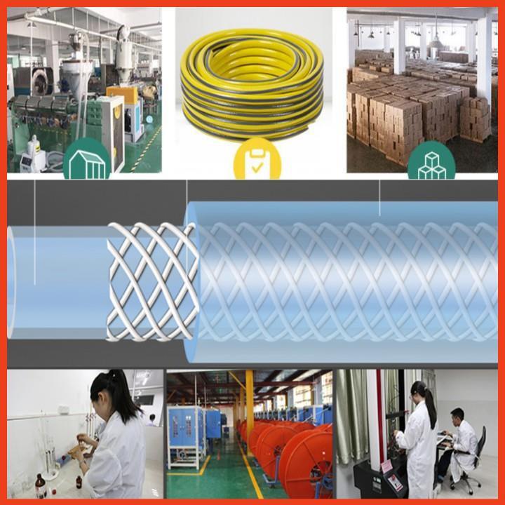 Bộ dây vòi xịt nước rửa xe, tưới cây . tăng áp 3 lần, loại 3m, 5m 206319P cút sập,nối vàng+ tặng mở chai