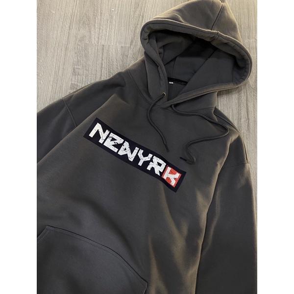Hoodie xám hoodie nỉ cotton chất vải mịn dày dặn