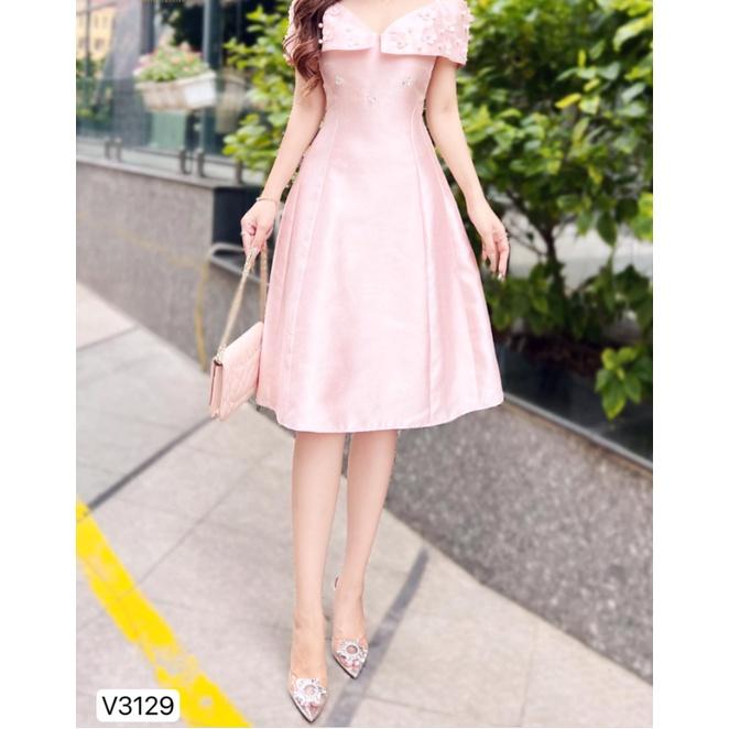 Đầm Dự Tiệc Tiny Dress Chất Liệu Vải Tafta Cao Cấp - Váy Thiết Kế Trẻ Trung Thanh Lịch