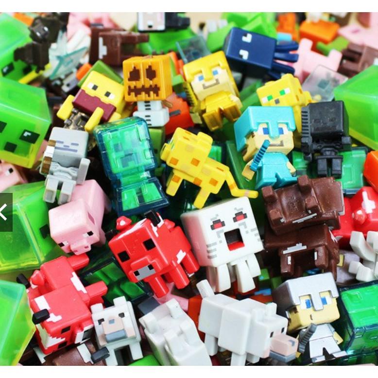 Bộ 10 nhân vật Minecraft mini figure ngẫu nhiên