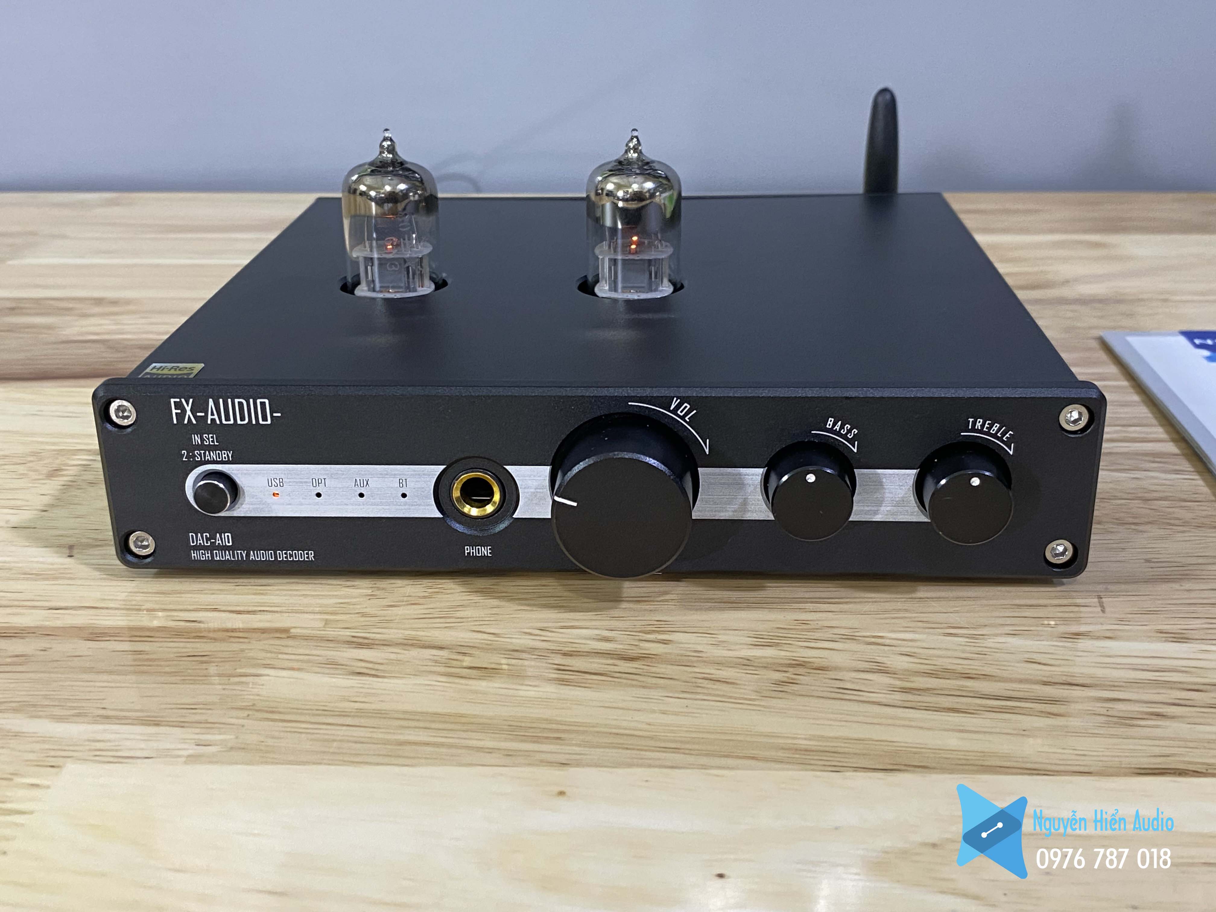 Giải mã kèm Pre đèn hãng FXaudio DAC A10 24bit/192khz