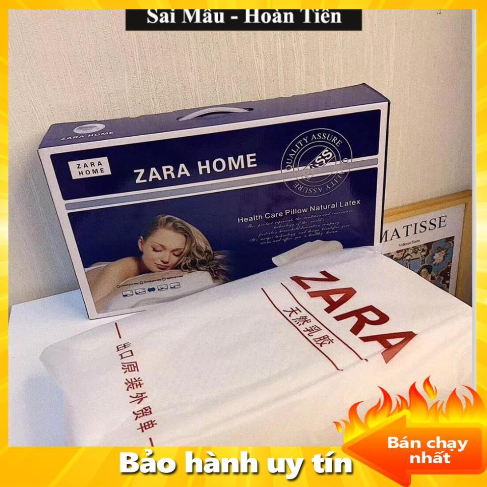 ️Gối cao su non Zara Home Nhật Bản cao cấp - Giảm Đau Mỏi Cổ Ngủ Sâu Giấc Ngủ Dài - 100% Làm Từ Cao Su Thiên Nhiên