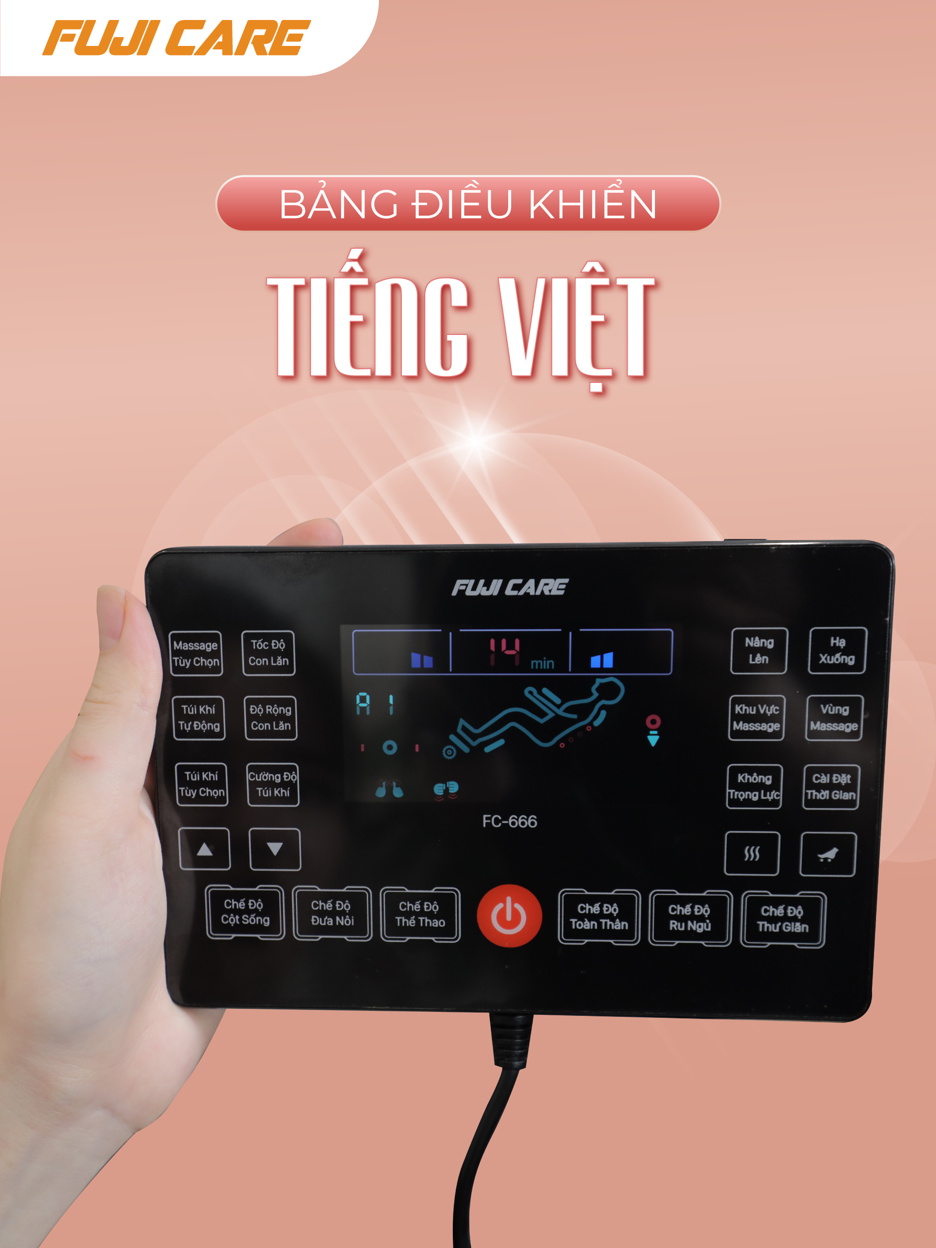 Ghế massage Fuji Luxury FC-666