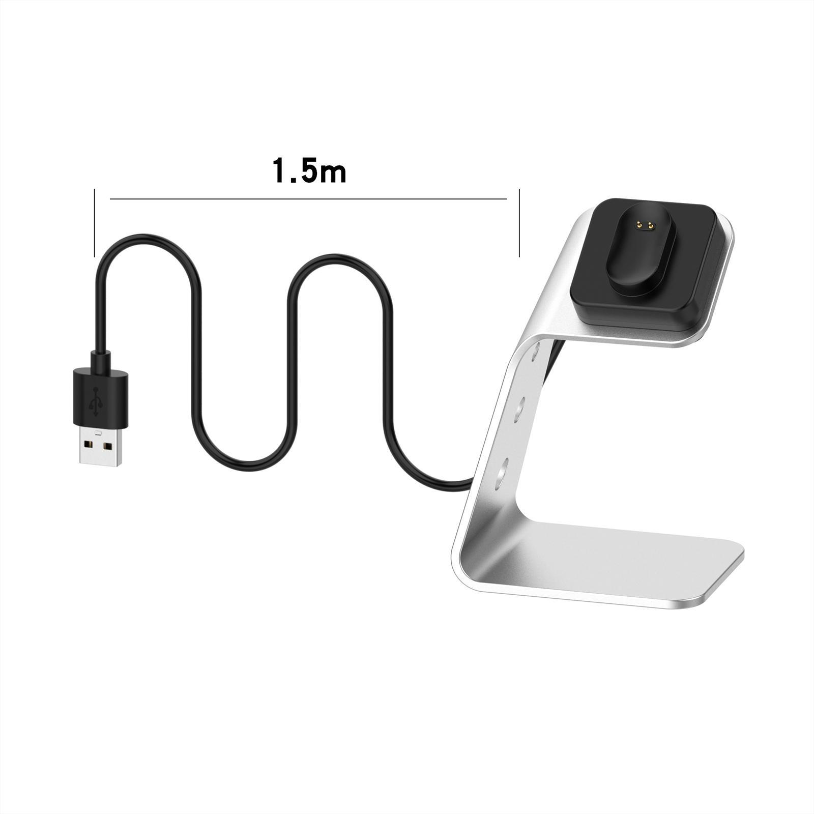 Replacement Charger Dock Holder USB Charging for Watch Grey
