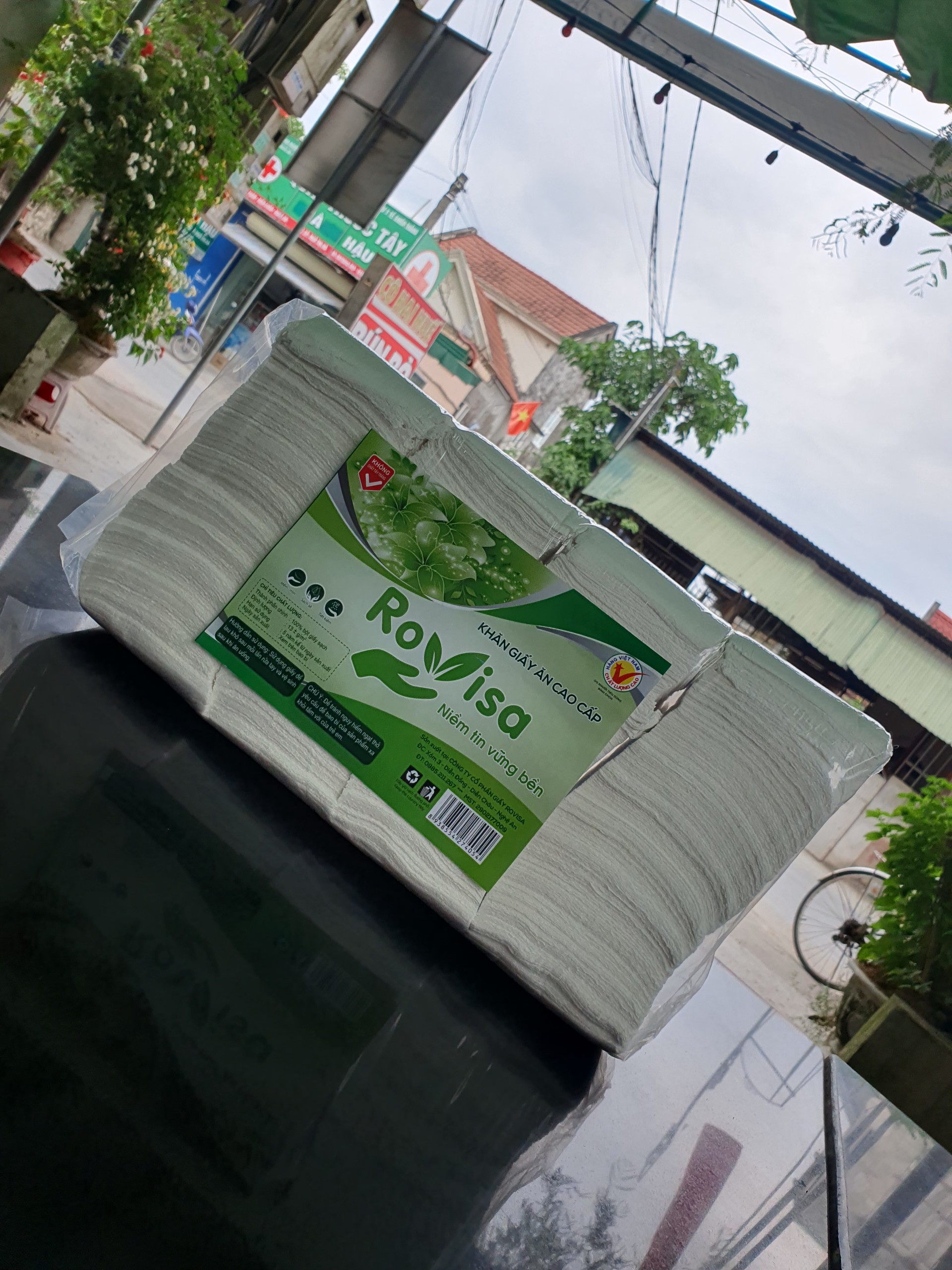 1 Bịch 500Gr khăn giấy ăn đa năng dành cho nhà hàng, quán ăn, khách sạn, căng tin, văn phòng, trường học, bệnh viện