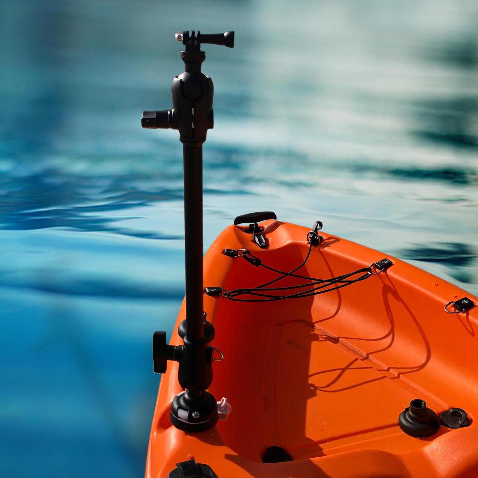 Kayak Action Camera Mount Sports Camera Rack Kayak Rail Track Camera Holder for