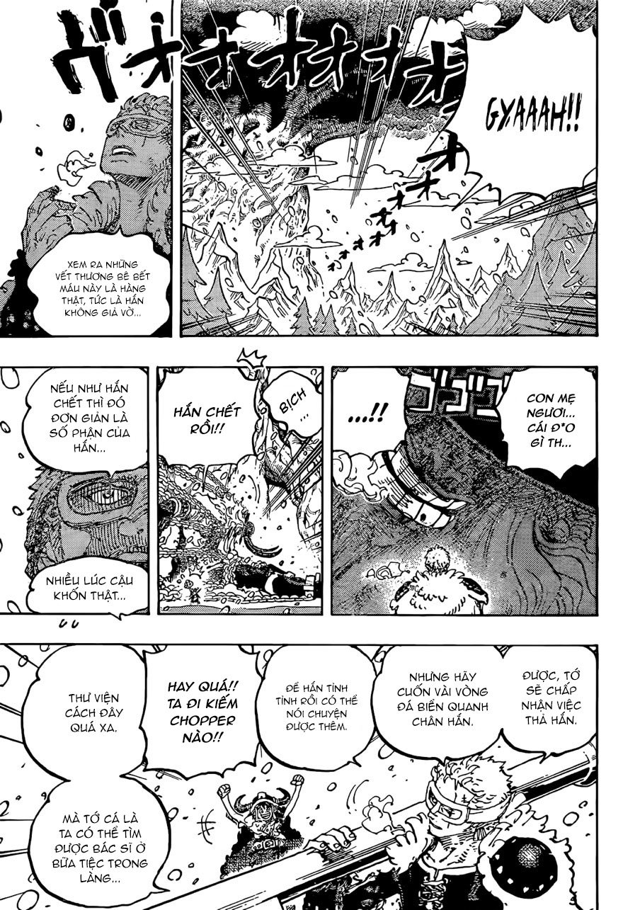 đảo hải tặc - one piece chapter 1141 10