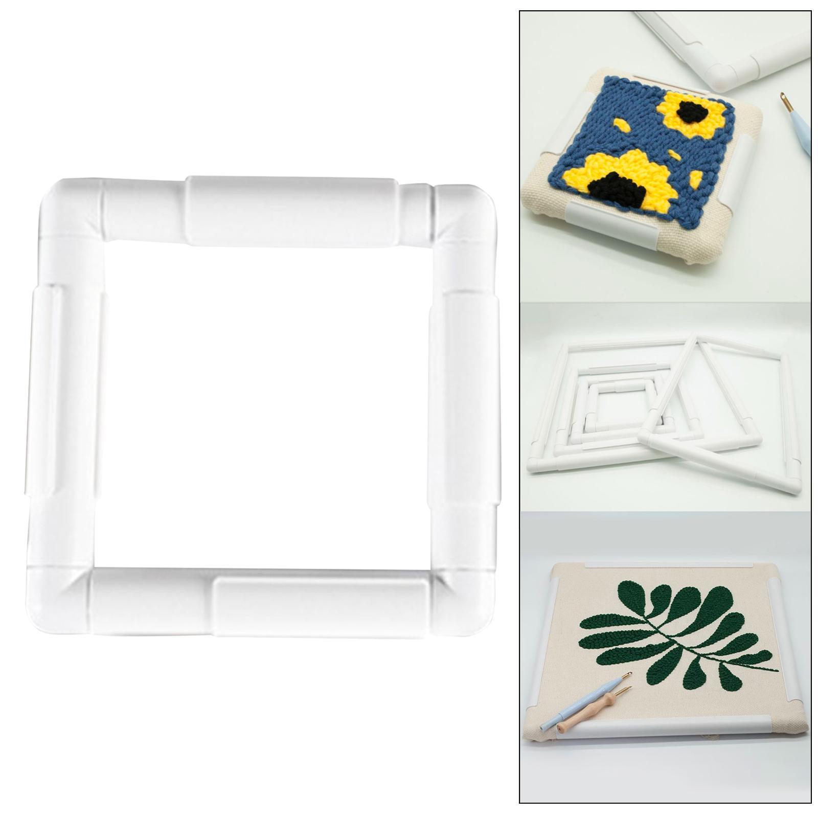 Square Shape Embroidery Frame Sewing Tools Cross Stitch Craft DIY