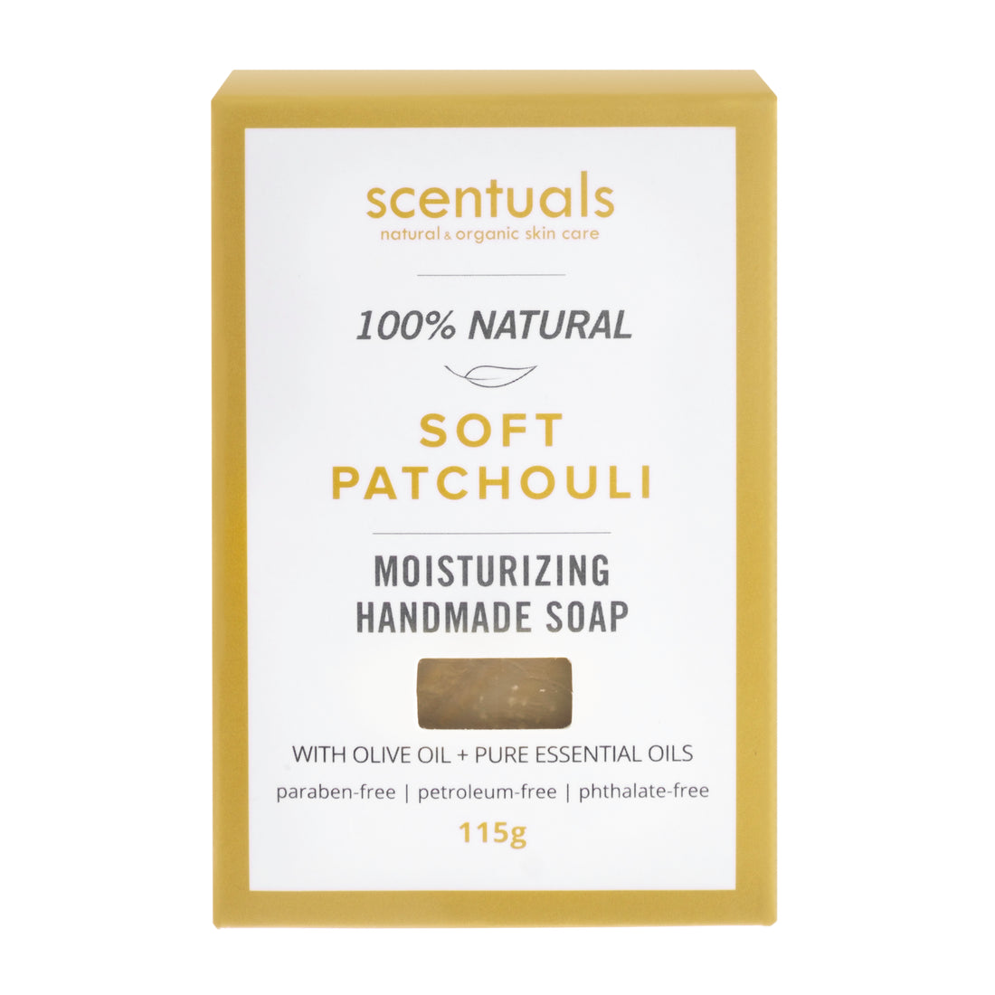 Sáp Tắm Hoắc Hương Handmade Soap Soft Patchouli Scentuals