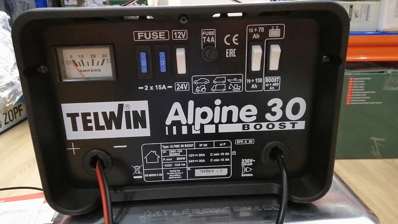 Máy Sạc Bình Ắc Quy Telwin ALPINE 30 BOOST