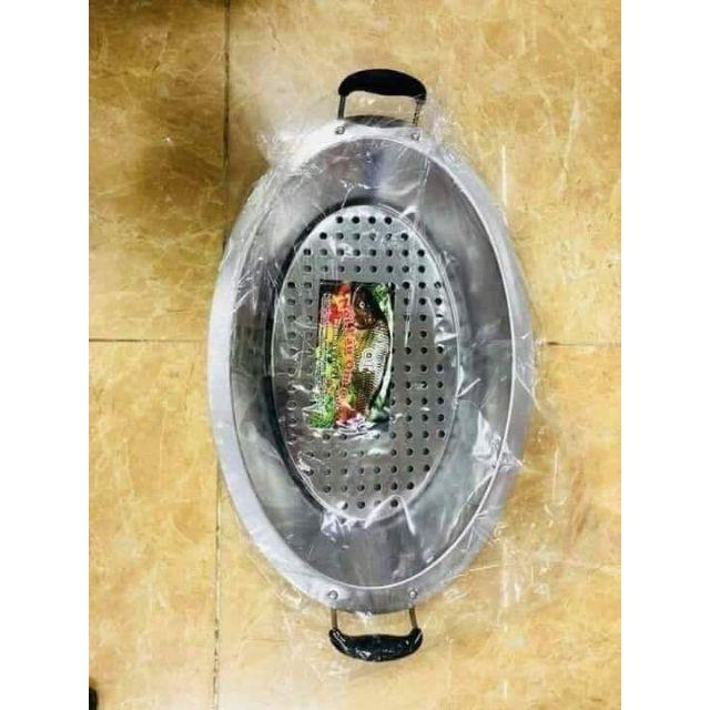 KHAY OM CÁ INOX- khay lẩu cá inox cao cấp
