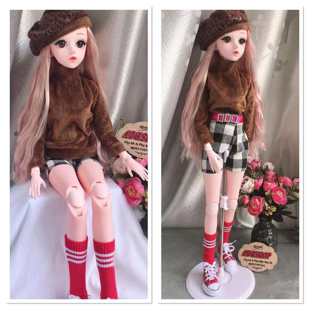 Set đồ thời trang thu đông cho Búp bê Doris dòng 60cm Adhshop