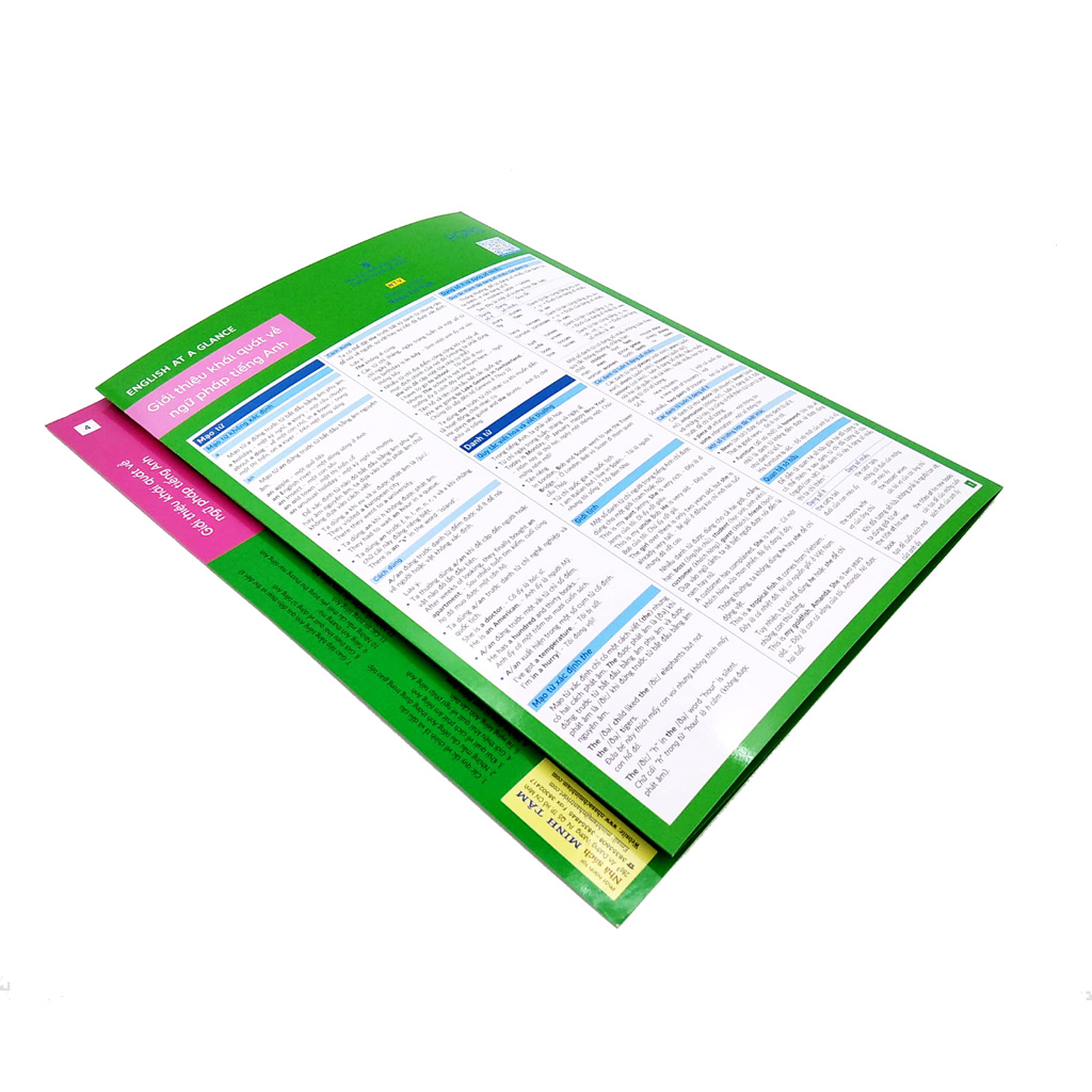 English At A Glance – Giới Thiệu Khái Quát Về Ngữ Pháp Tiếng Anh