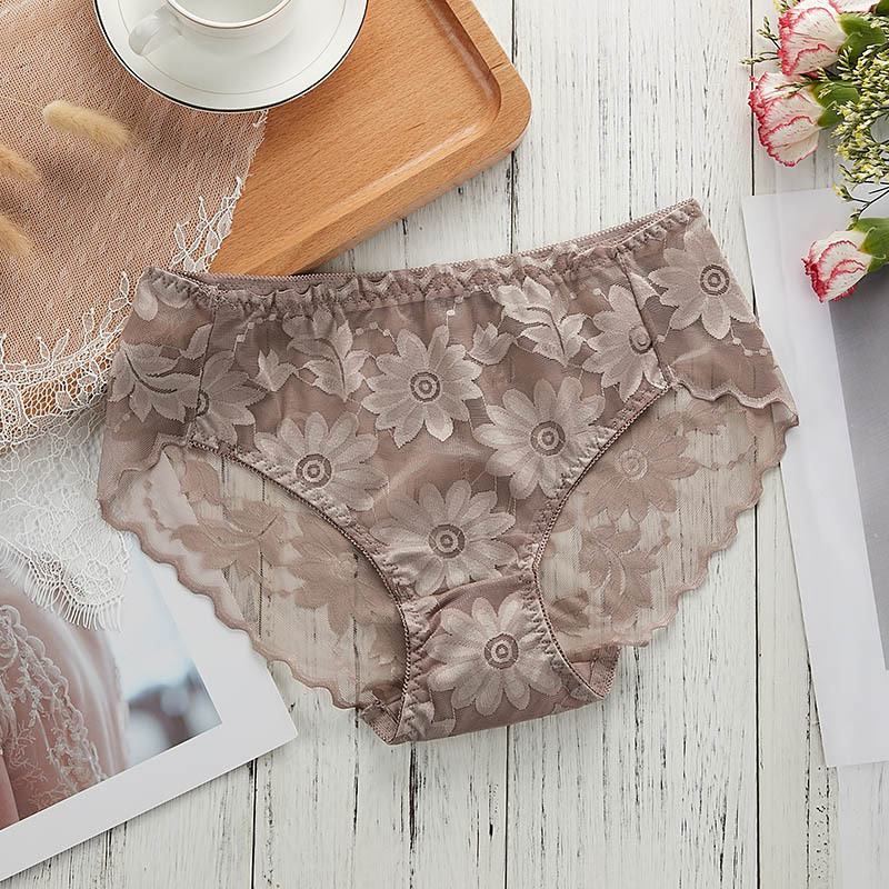 COMBO 5 QUẦN BÔNG ÉP HOA CÚC SEXY 817