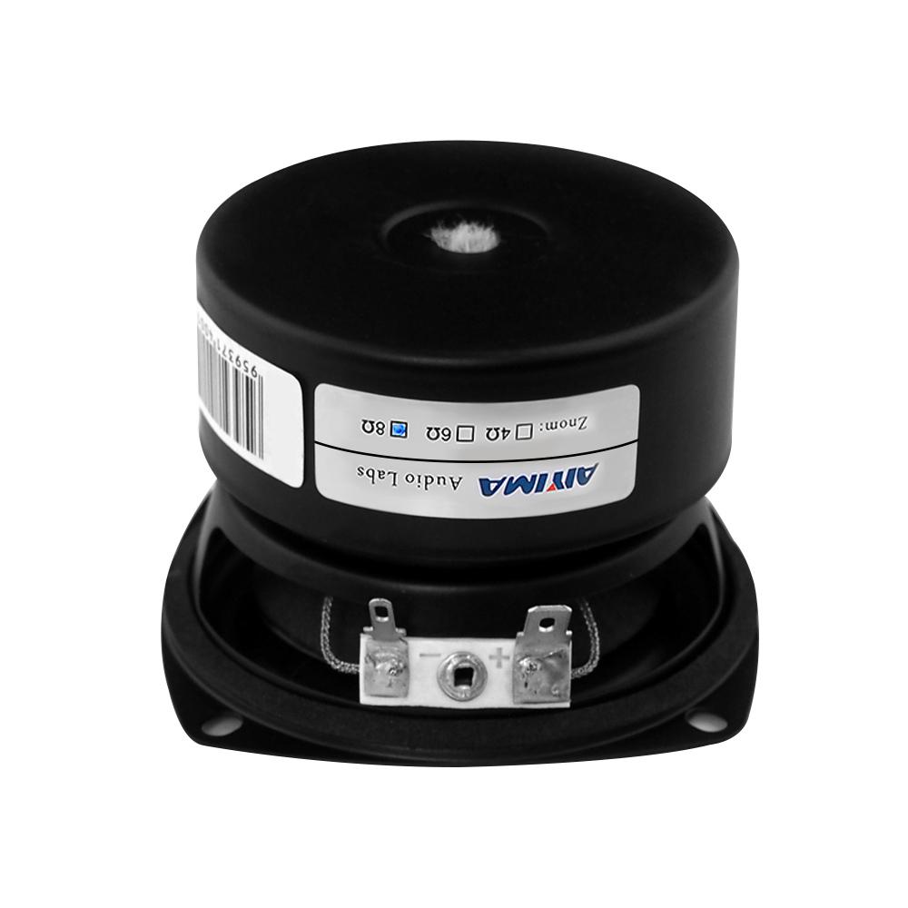 AIYIMA 3 Inch Âm Thanh Di Động Bass Loa Trầm Loa 4 8 Ohm 25W Hifi Stereo Loa Siêu Trầm Giá Sách Loa Rạp Hát Tại Nhà DIY 2 Chiếc Color: Square 8 Ohm Speaker