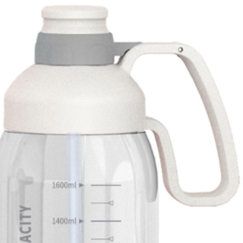1800ml Water Jug Wide Mouth Gym Fitness Water Bottle Drink Kettle