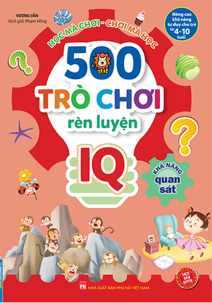 500 Trò Chơi Rèn Luyện IQ  - Khả Năng Quan Sát _MT