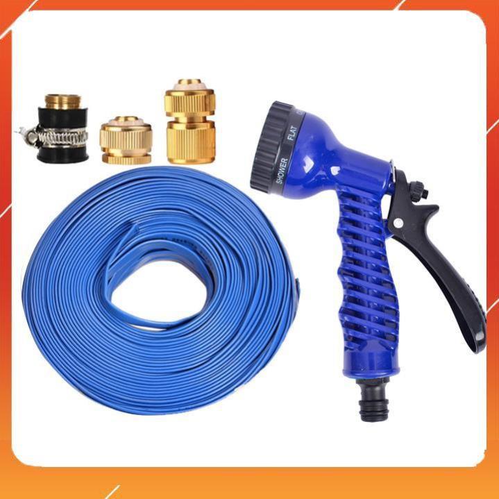 Bộ dây tăng áp 3 lần vòi xịt nước rửa xe, tưới cây loại 7-10m 206843