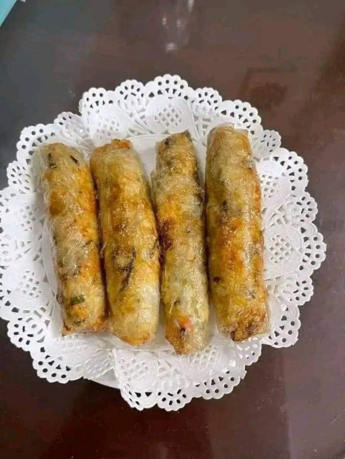 100 Tờ Giấy Nến Đục Lỗ Tròn hình hoa