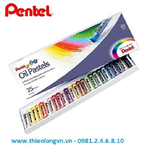 Sáp dầu Pentel PHN - 25 màu