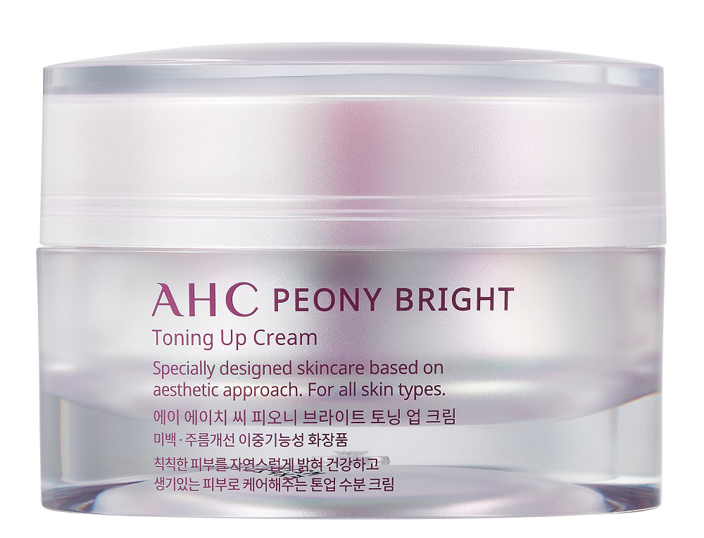 Kem Dưỡng Làm Sáng Da AHC Peony Bright Toneup Cream 50ml