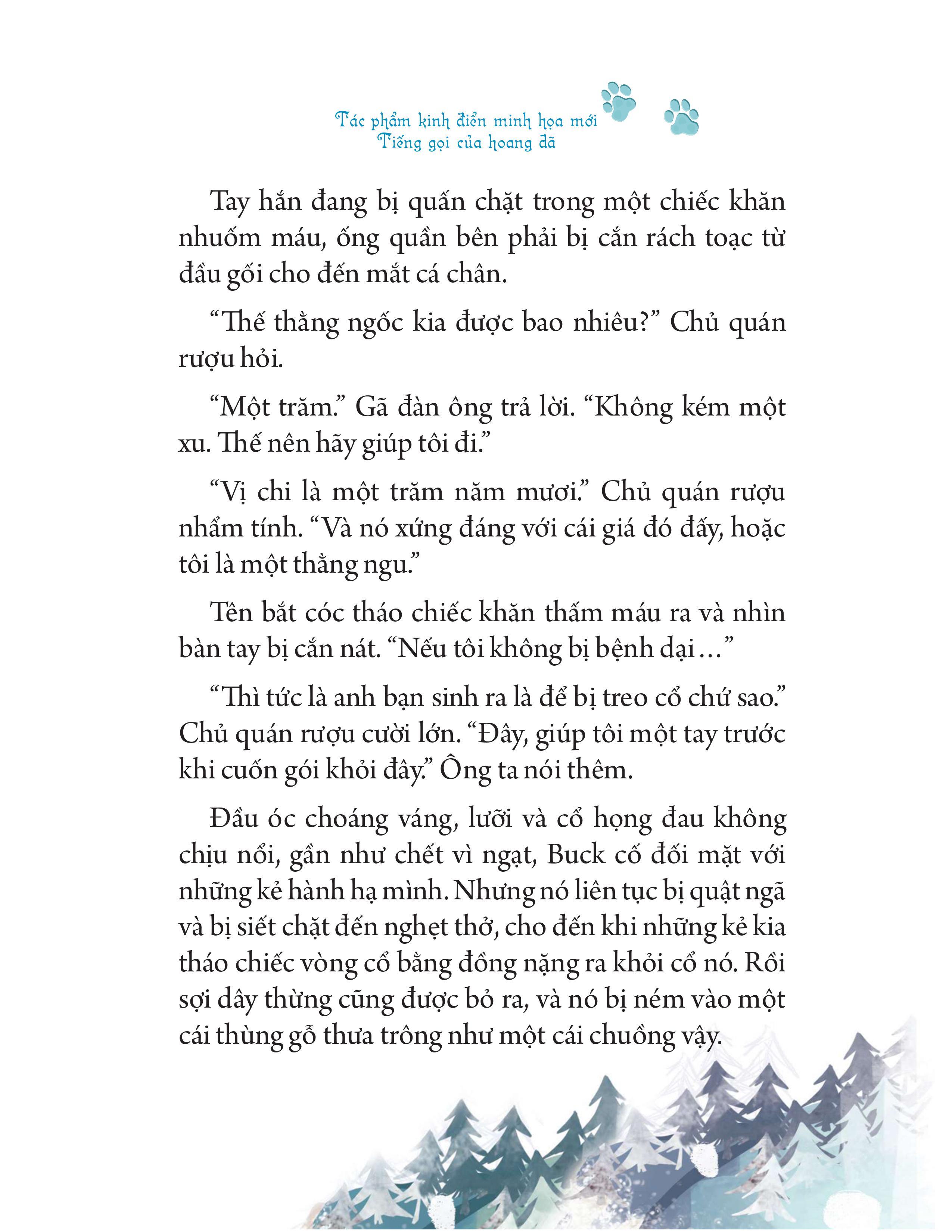Sách Tác Phẩm Kinh Điển Minh Họa Mới - Tiếng Gọi Của Hoang Dã