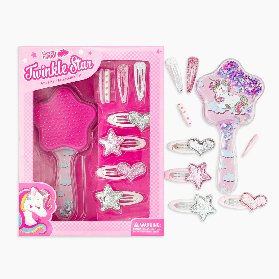 Bộ Phụ Kiện Tóc Twinkle Star Clever Hippo HAS01/SILVER