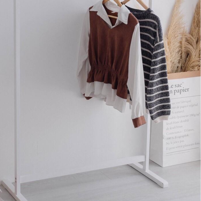Giá Treo Quần Áo Cao Cấp Size M - Màu Trắng