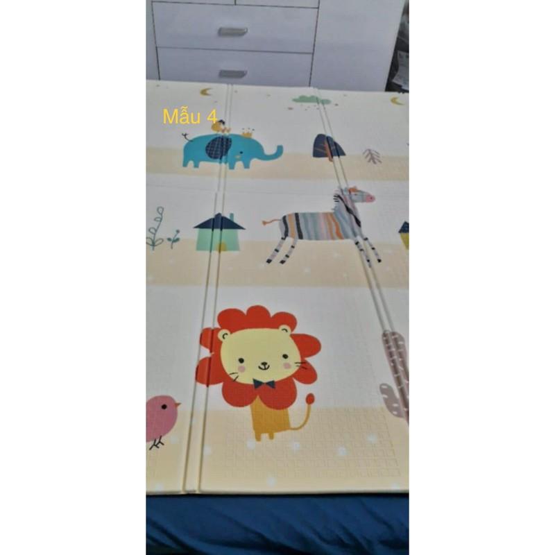 Chiếu xốp khổ 1m8.2m xpe gấp gọn có túi