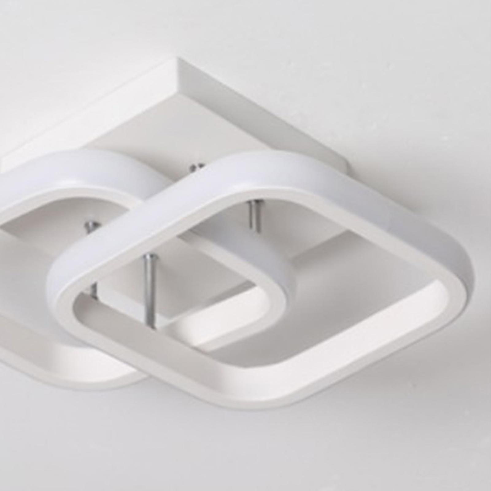 2x Modern Ceiling Light Fixture LED Ceiling Lamp for Bathroom Porch, Ceiling Lamp for Kitchen, Laundry, Bedroom, Hallway Decoration