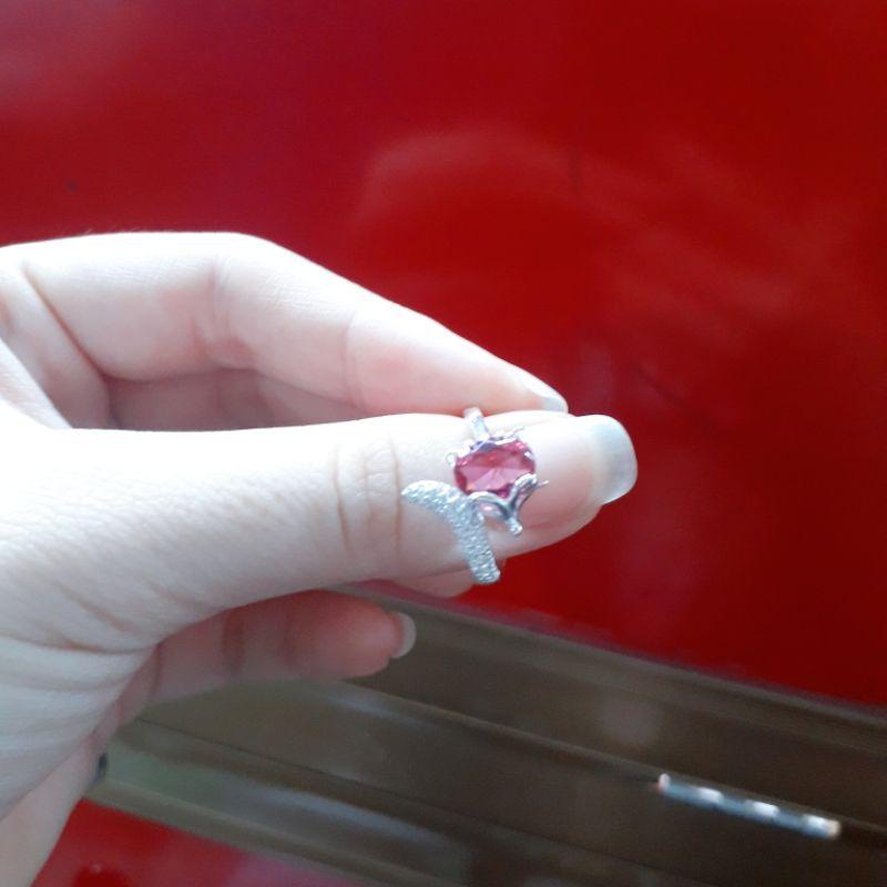 Nhẫn bạc hồ ly đính đá cao cấp YN JEWELRY