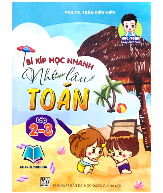 Sách - bí kíp học nhanh nhớ lâu Toán lớp 2 - 3