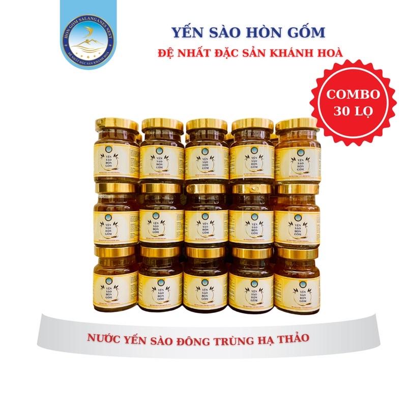 [HỘP 1 LỌ 70 ML] Nước Yến Sào Đông Trùng Hạ Thảo - Yến Sào Hòn Gốm Chính Hiệu Khánh Hoà - H G SALANGANES NEST