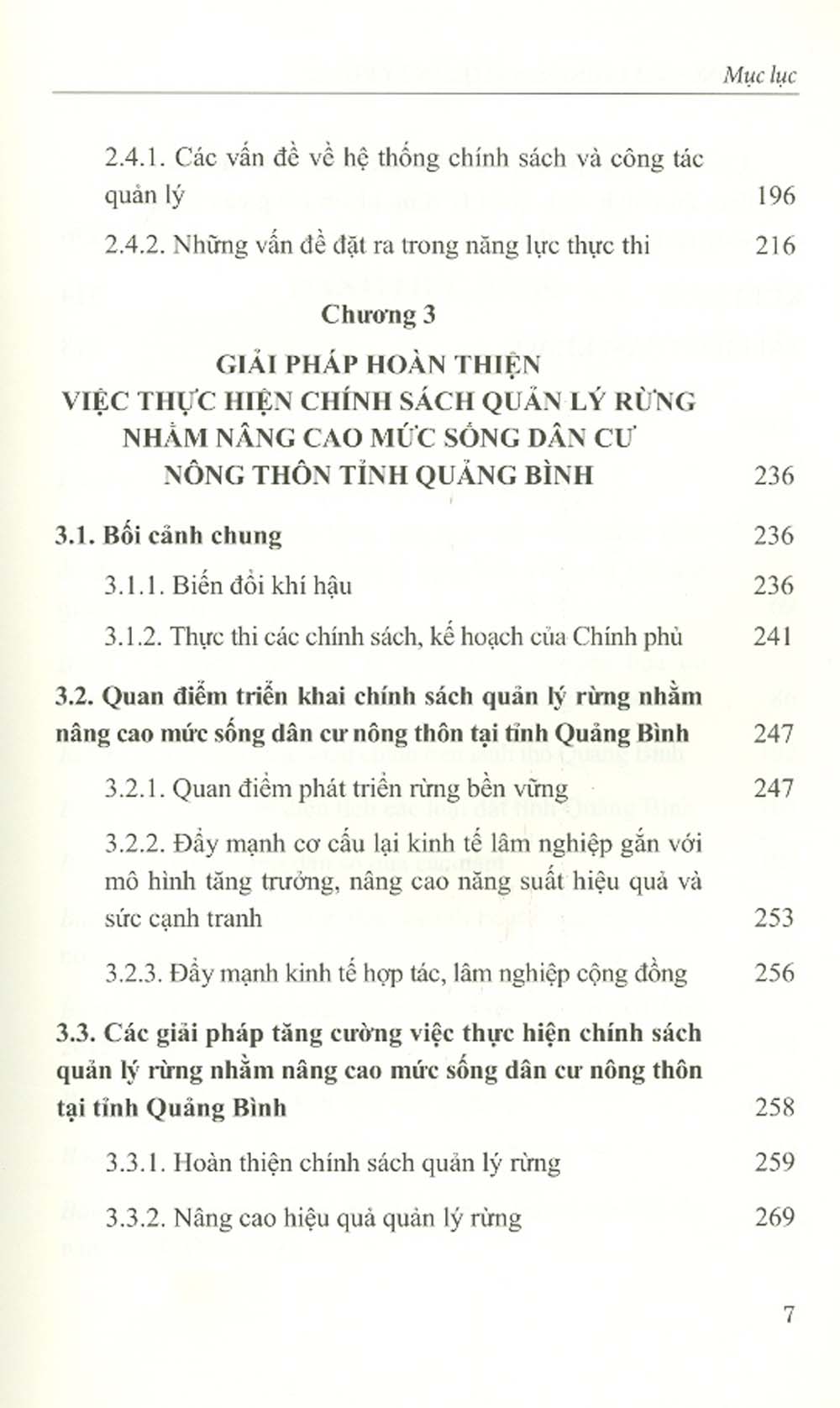 Tác Động Của Chính Sách Quản Lý Rừng Đến Mức Sống Dân Cư Nông Thôn Tỉnh Quảng Bình