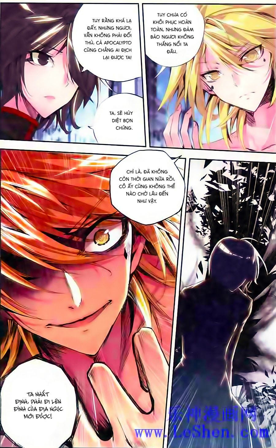 cấp độ phân liệt chapter 55 4