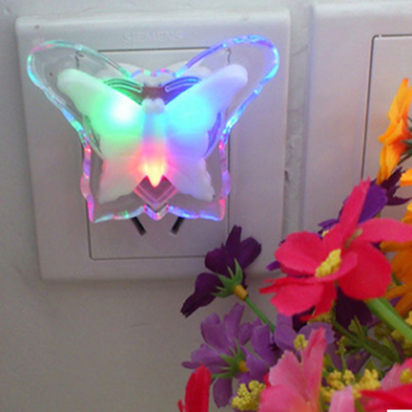 Đèn ngủ LED hình com bướm - Tiết kiệm điện năng