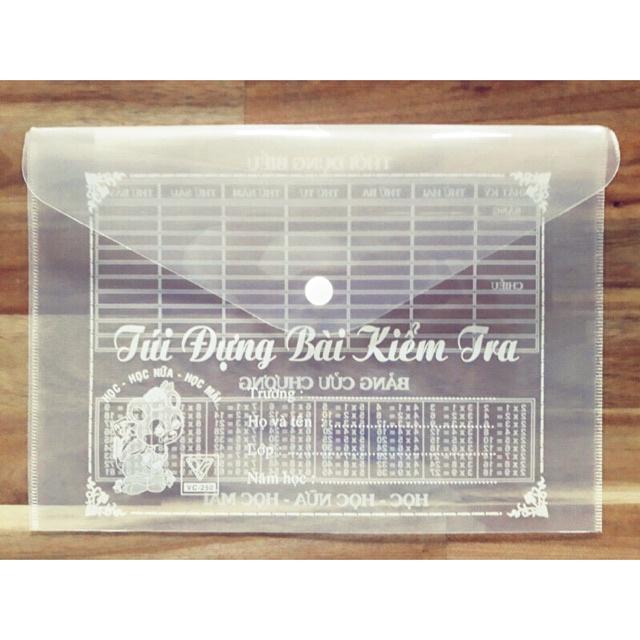 Bìa Nút My Clear  đủ kích cỡ A4 / A5 / F4