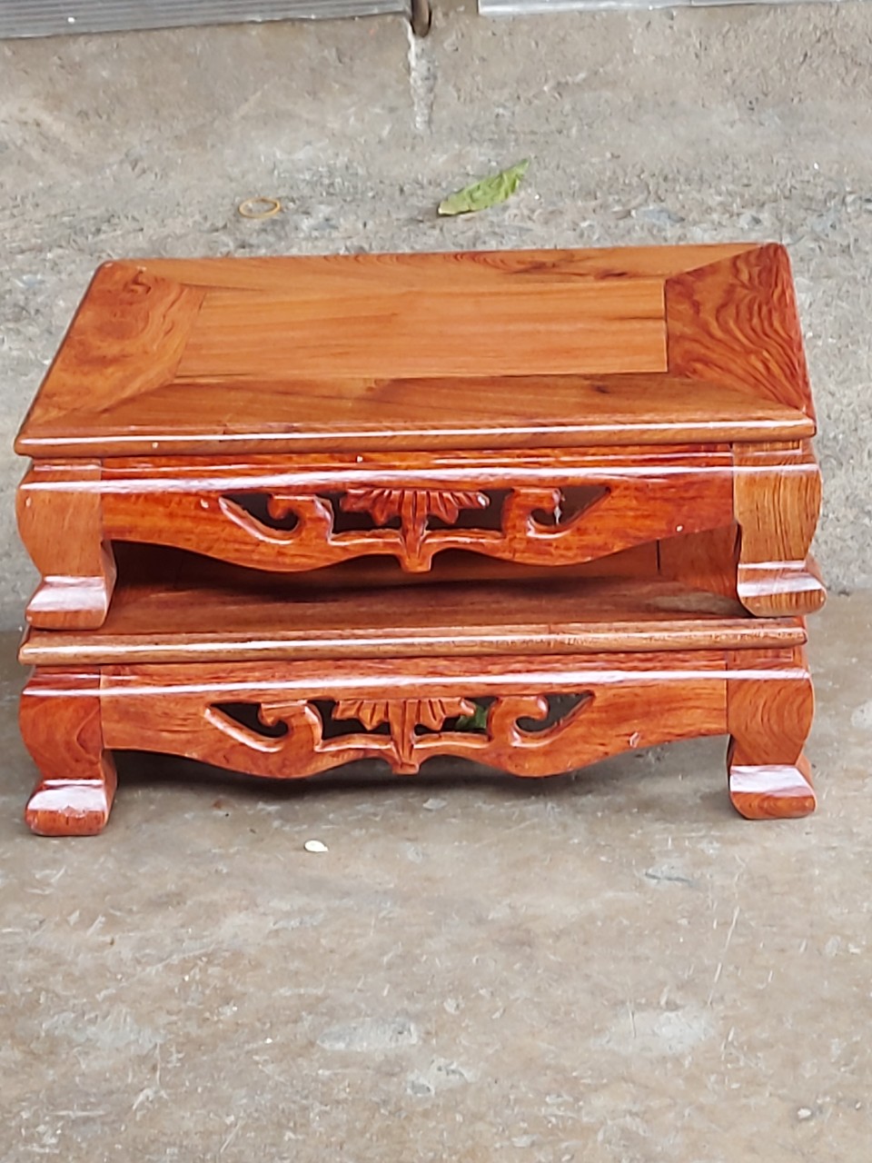 Bàn osin gỗ hương 30 x 40 cm-bàn trà nhật,bàn cơm-kỷ trúc