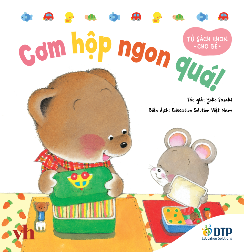 Sách - Dtpbooks - Cơm hộp ngon quá!​​ - Tủ sách Ehon cho bé