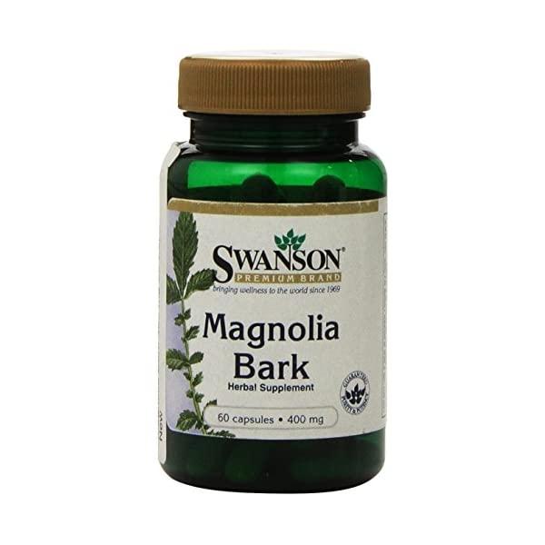Swanson Magnolia Bark 400 Milligrams 60 Capsules